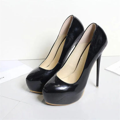 plateau-high-heels-aus-lackleder-16-cm-stiletto-mit-runder-spitze-high-heels-jlr-design-3 - JLR Design