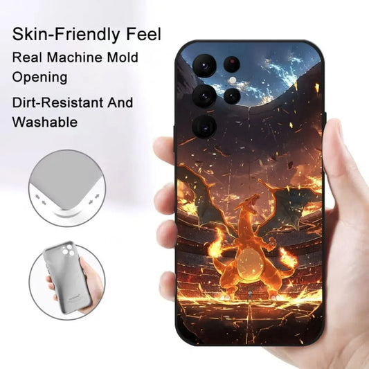 pokemon-fighting-spirit-glurak-tpu-hulle-fur-samsung-galaxy-s20-s21-s22-s23-s24-s25-5gplusfeultra-handyhulle-jlr-design-1 - JLR Design