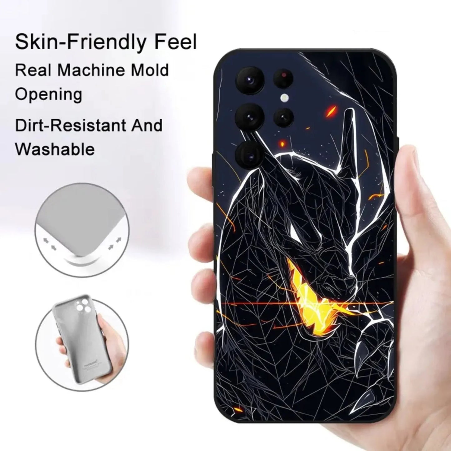 pokemon-glurack-im-wire-design-tpu-hulle-fur-samsung-galaxy-s20-s21-s22-s23-s24-s25-5gplusfeultra-handyhulle-jlr-design-1 - JLR Design