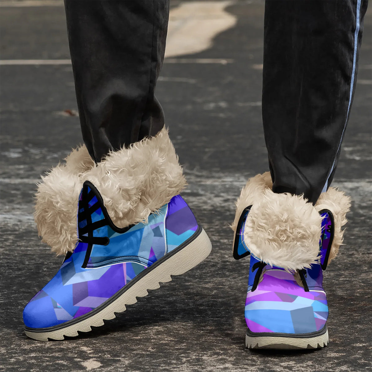 purple-cube-chic-boots-mit-pluschfutter-stiefel-jlr-design-jlr-design-de-3 - JLR Design