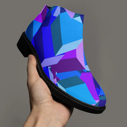 purple-cube-elegante-reissverschluss-stiefeletten-stiefeletten-jlr-design-3 - JLR Design