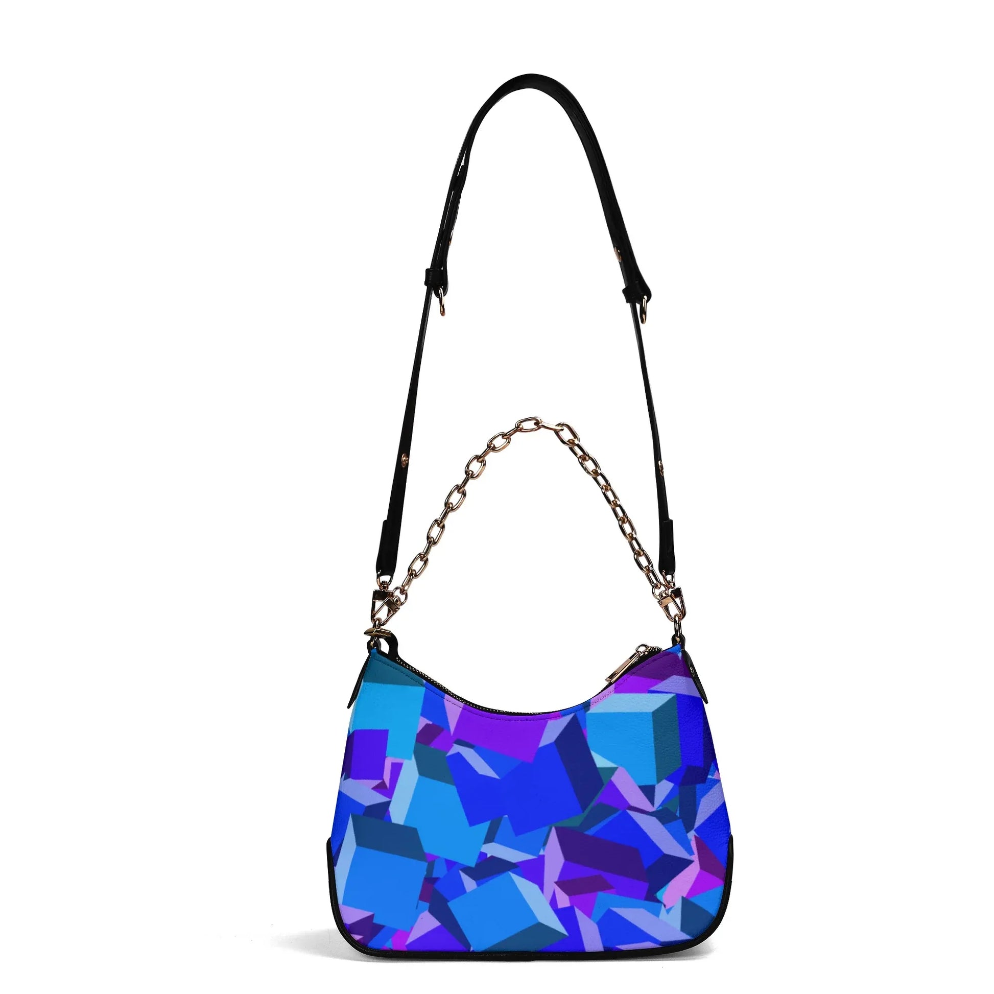 purple-cube-elegante-umhangetasche-mit-kette-umhangetasche-jlr-design-5 - JLR Design