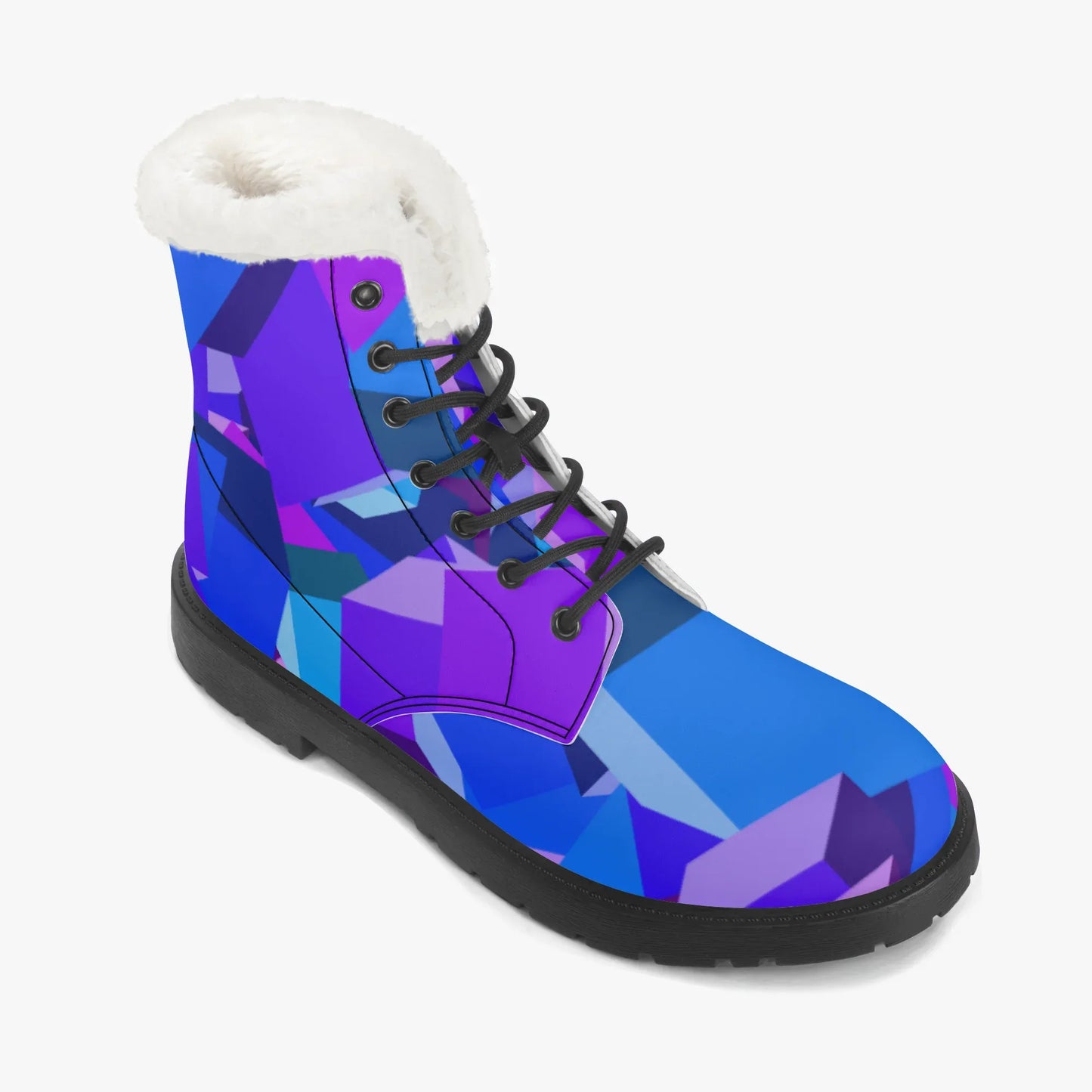 purple-cube-faux-fur-leder-boots-boots-jlr-design-7 - JLR Design