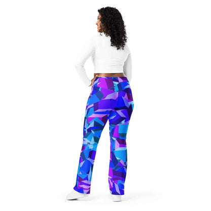 purple-cube-high-waist-flare-leggings-flare-leggings-jlr-design-9 - JLR Design