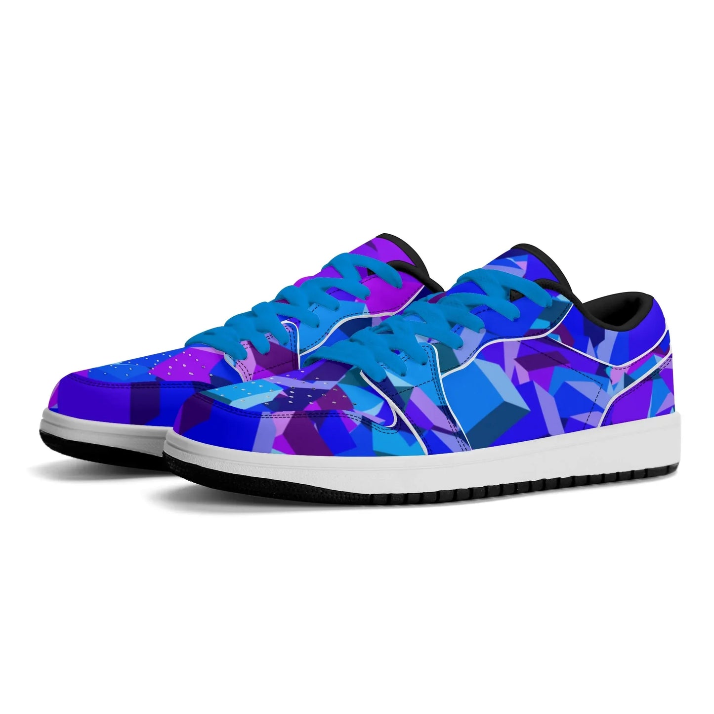 purple-cube-low-top-leder-sneaker-fur-damen-sneaker-jlr-design-8 - JLR Design