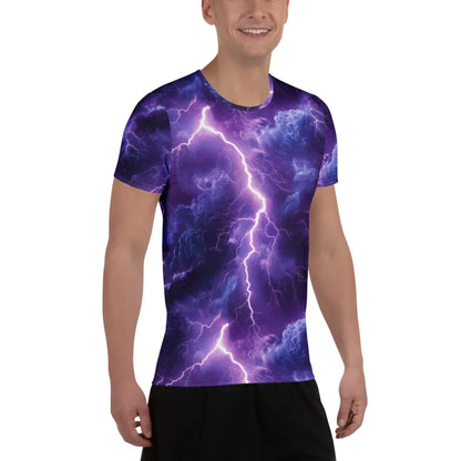 purple-lightning-sport-t-shirt-fur-herren-sport-t-shirt-jlr-design-10 - JLR Design