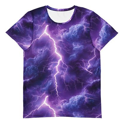purple-lightning-sport-t-shirt-fur-herren-sport-t-shirt-jlr-design-5 - JLR Design