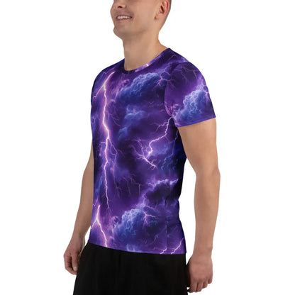 purple-lightning-sport-t-shirt-fur-herren-sport-t-shirt-jlr-design-9 - JLR Design