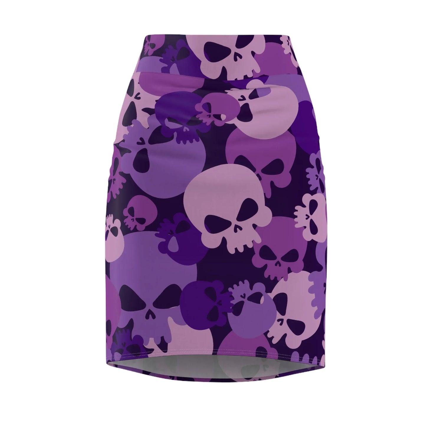 purple-skull-bleistiftrock-fur-damen-eleganter-mid-waist-rock-mit-stretch-komfort-bleistiftrock-jlr-design-4 - JLR Design