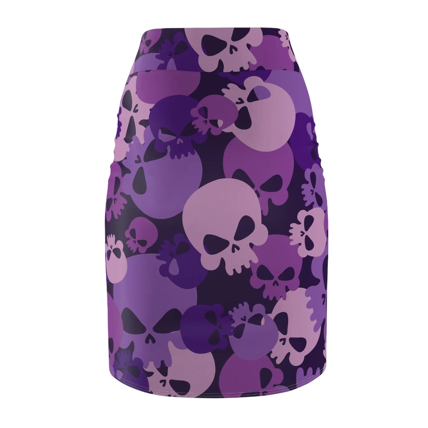 purple-skull-bleistiftrock-fur-damen-eleganter-mid-waist-rock-mit-stretch-komfort-bleistiftrock-jlr-design-5 - JLR Design