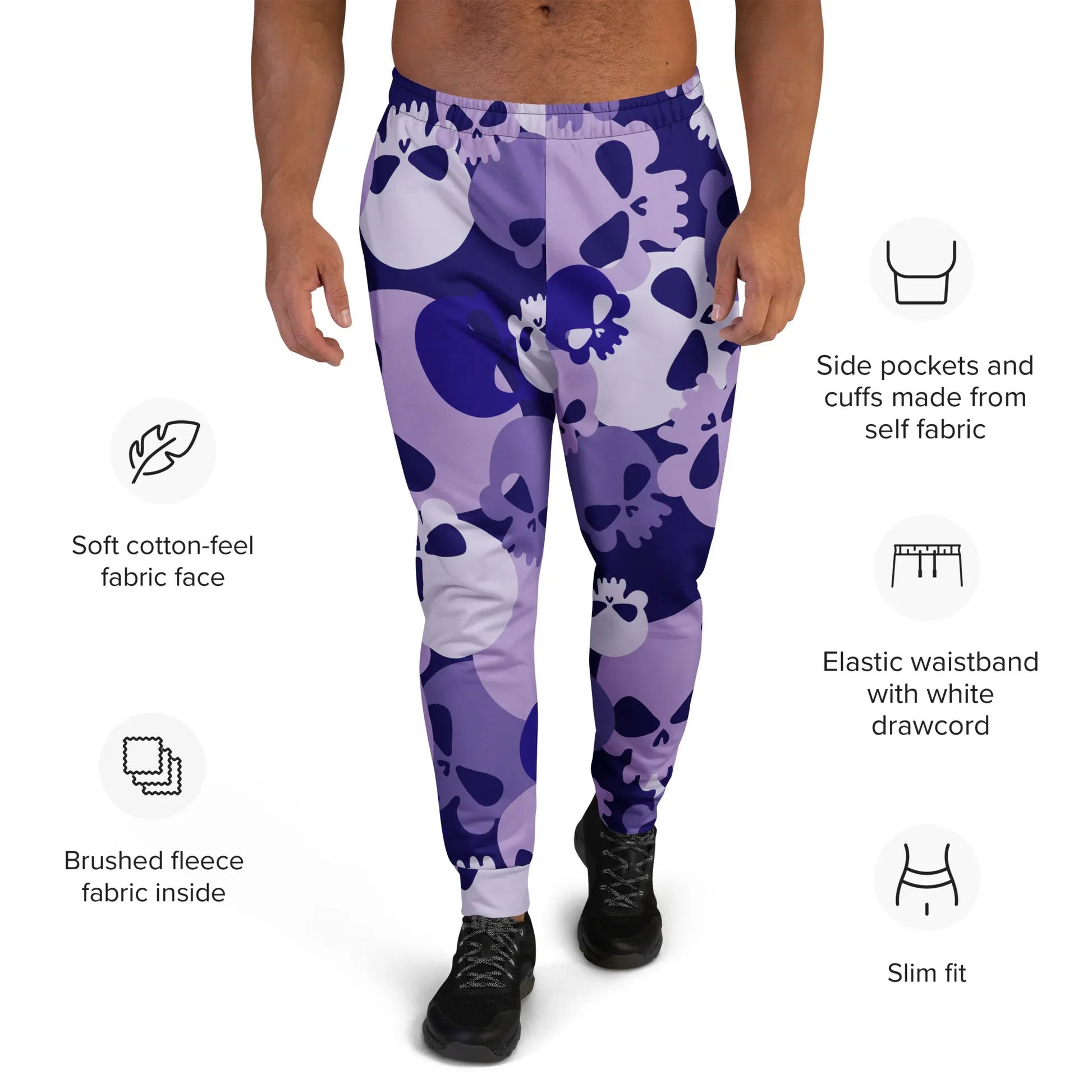 purple-skull-herren-jogginghose-jogginghose-jlr-design-7 - JLR Design