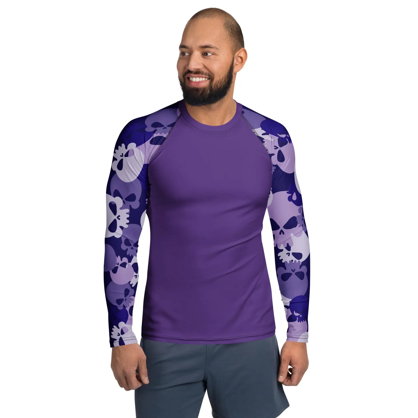 purple-skull-herren-rash-guard-rash-guard-jlr-design-1 - JLR Design