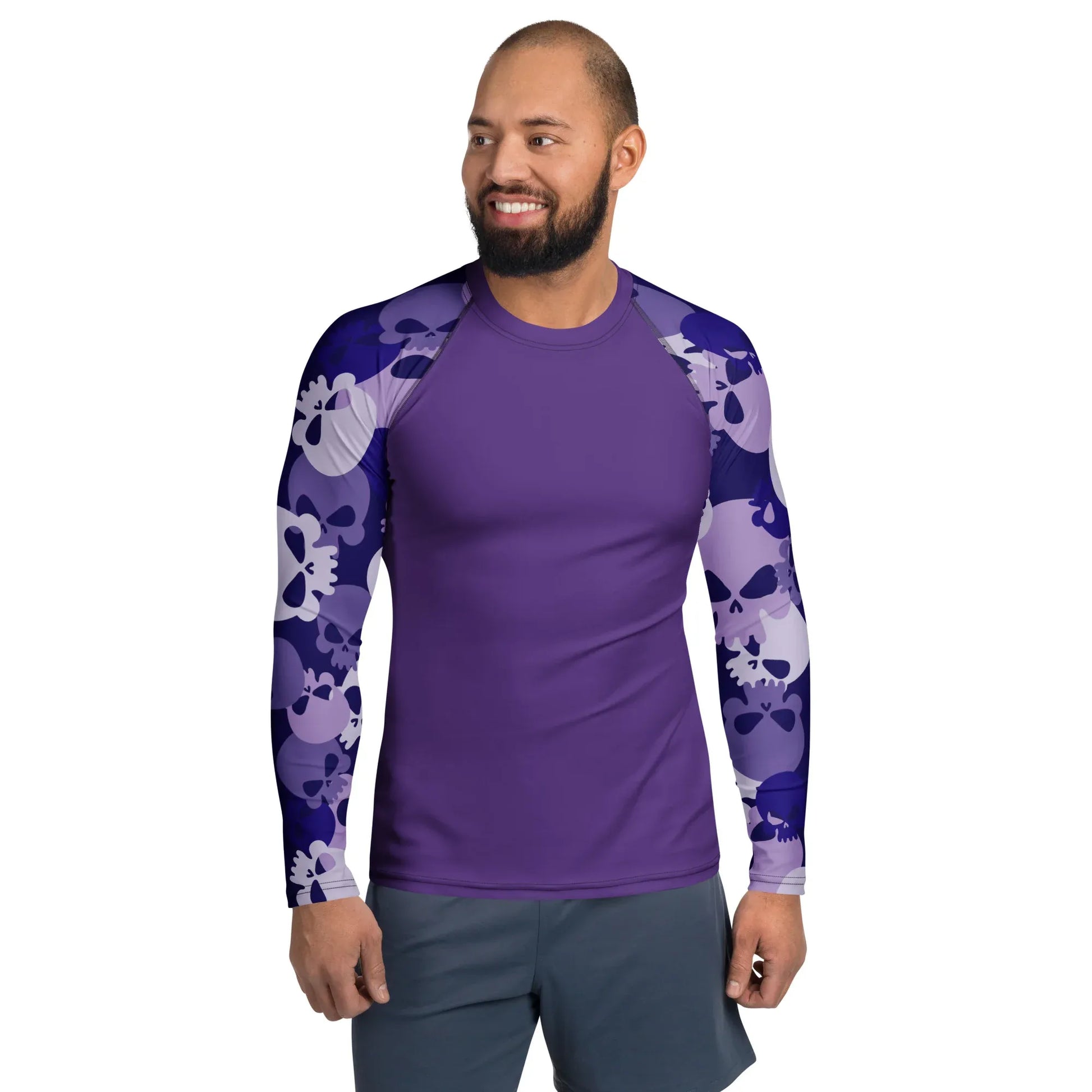 purple-skull-herren-rash-guard-rash-guard-jlr-design-1 - JLR Design
