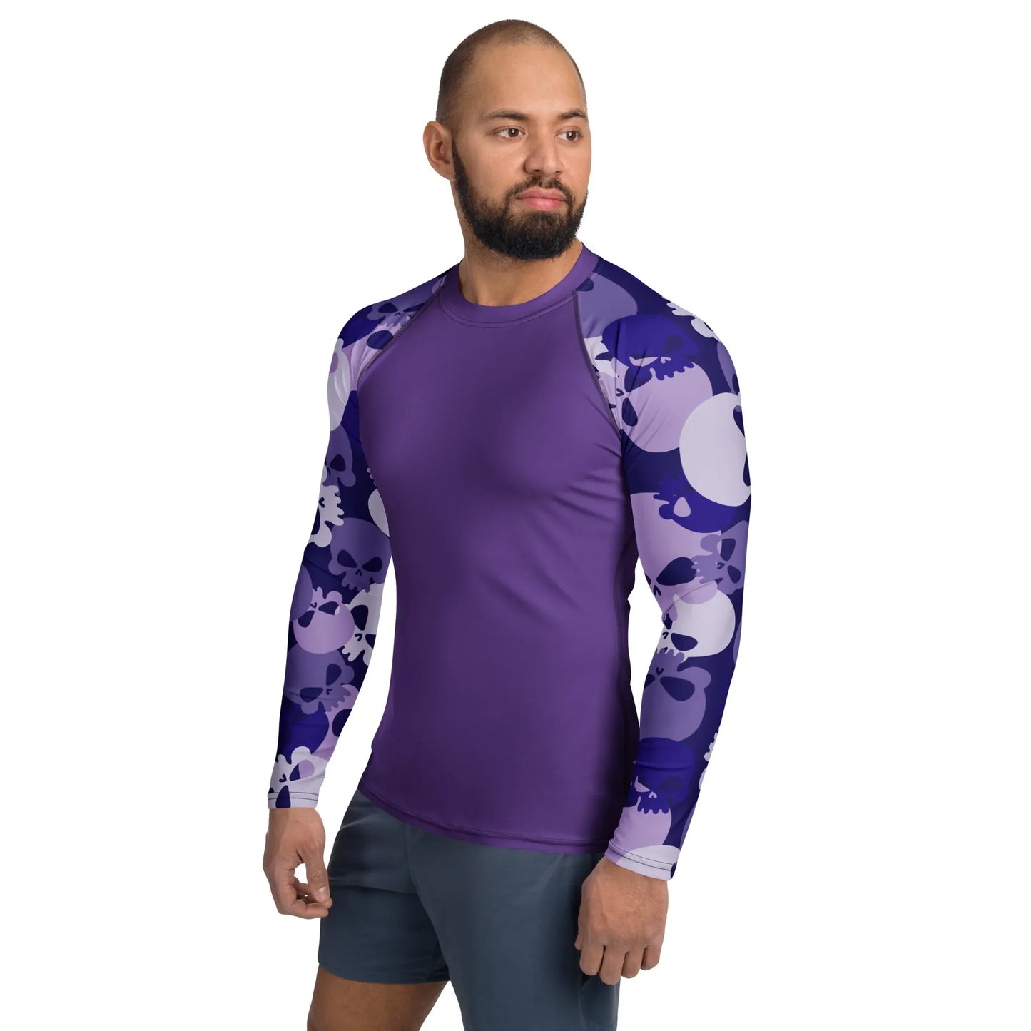 purple-skull-herren-rash-guard-rash-guard-jlr-design-7 - JLR Design