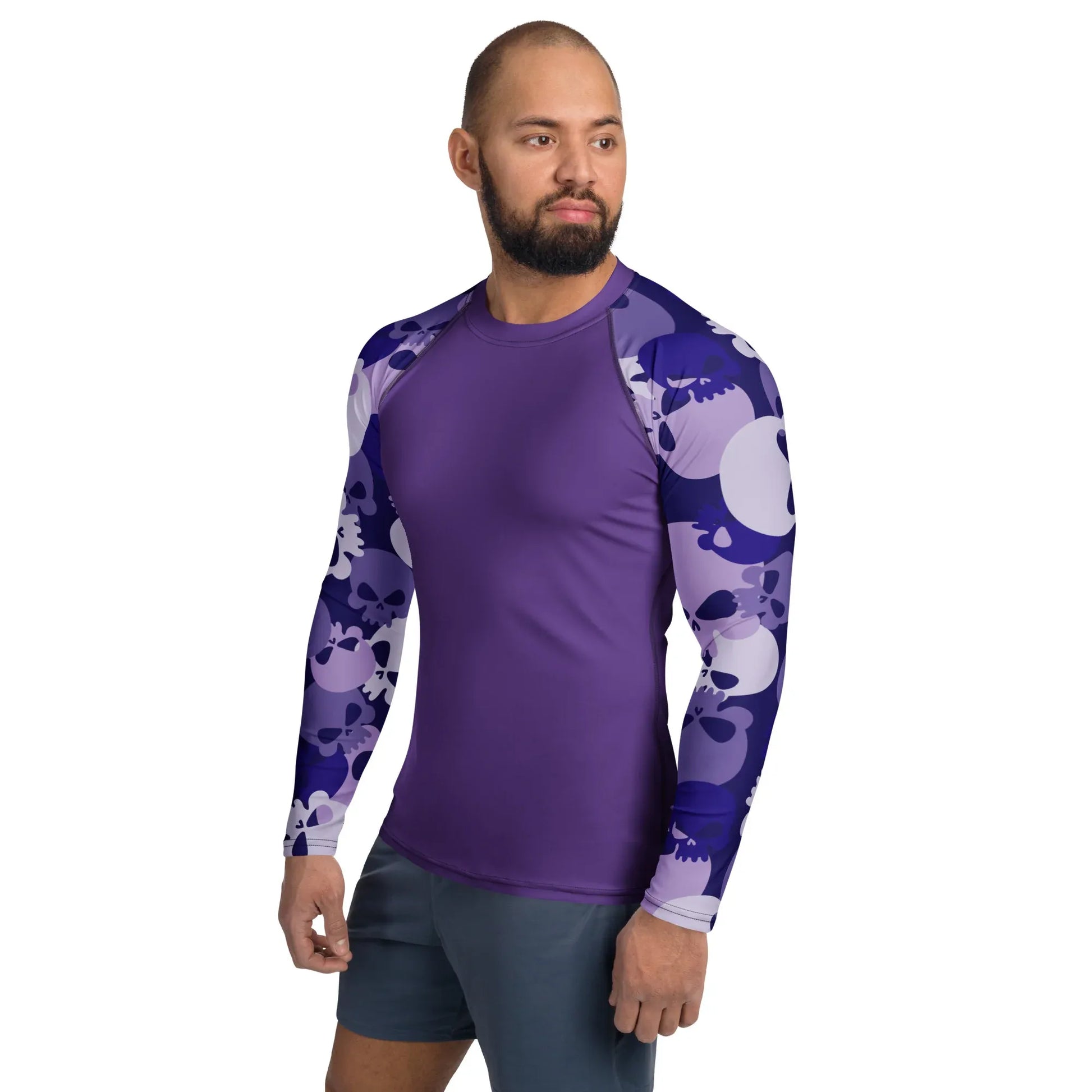 purple-skull-herren-rash-guard-rash-guard-jlr-design-7 - JLR Design