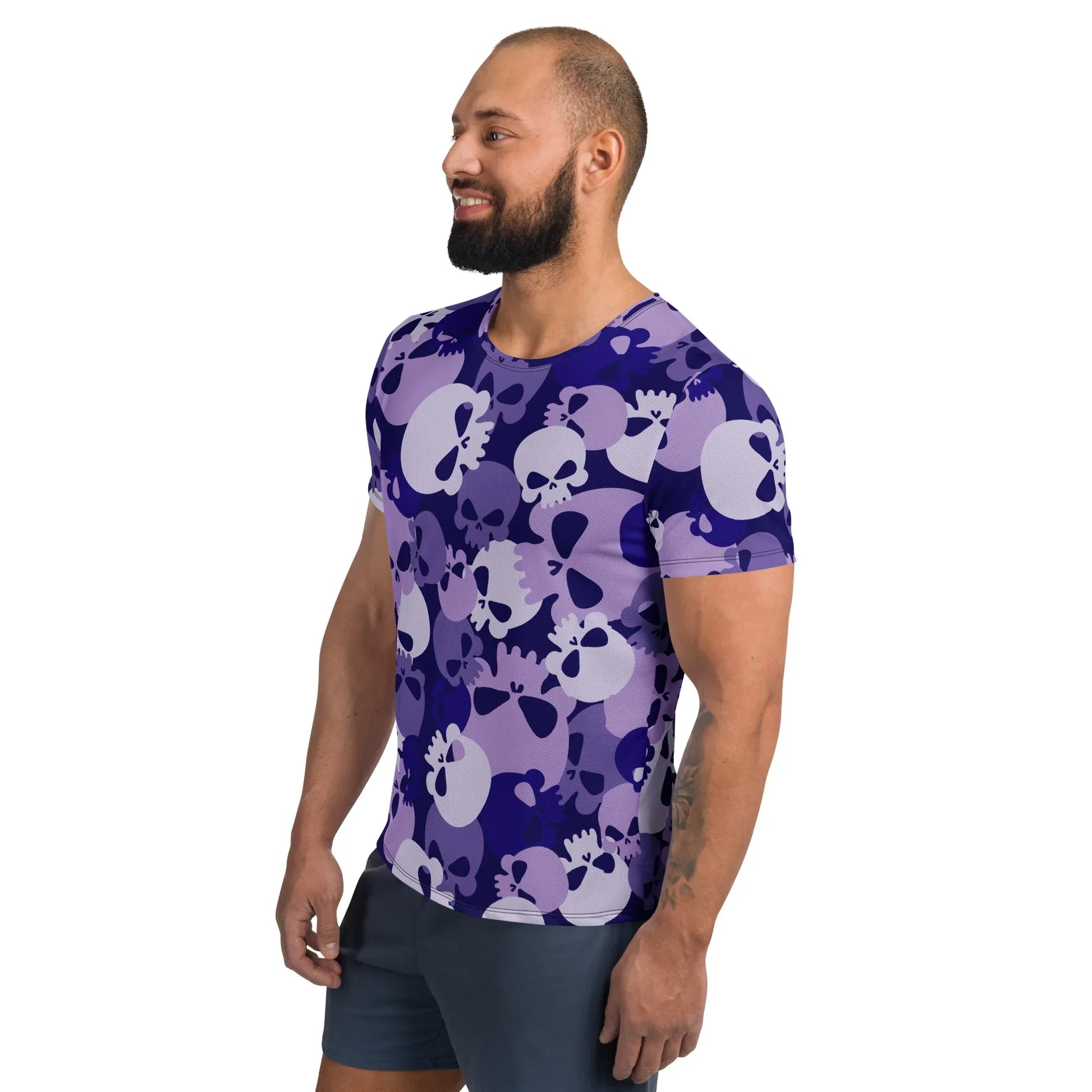 purple-skull-sport-t-shirt-fur-herren-sport-t-shirt-jlr-design-9-35495 - JLR Design