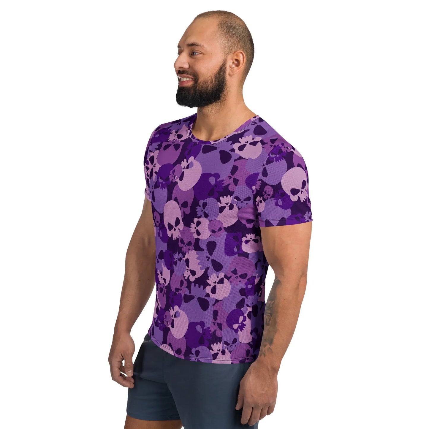 purple-skull-sport-t-shirt-fur-herren-sport-t-shirt-jlr-design-9 - JLR Design