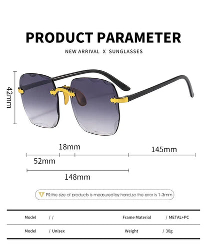 rahmenlose-damen-sonnenbrille-mit-gradient-glasern-ultraleichte-fashion-brille-mit-uv400-brille-jlr-design-5 - JLR Design