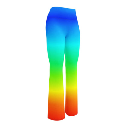 rainbow-high-waist-flare-leggings-flare-leggings-jlr-design-11 - JLR Design