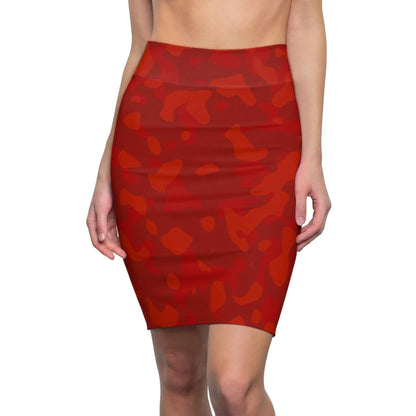 red-camouflage-bleistiftrock-fur-damen-eleganter-mid-waist-rock-mit-stretch-komfort-bleistiftrock-jlr-design-1 - JLR Design