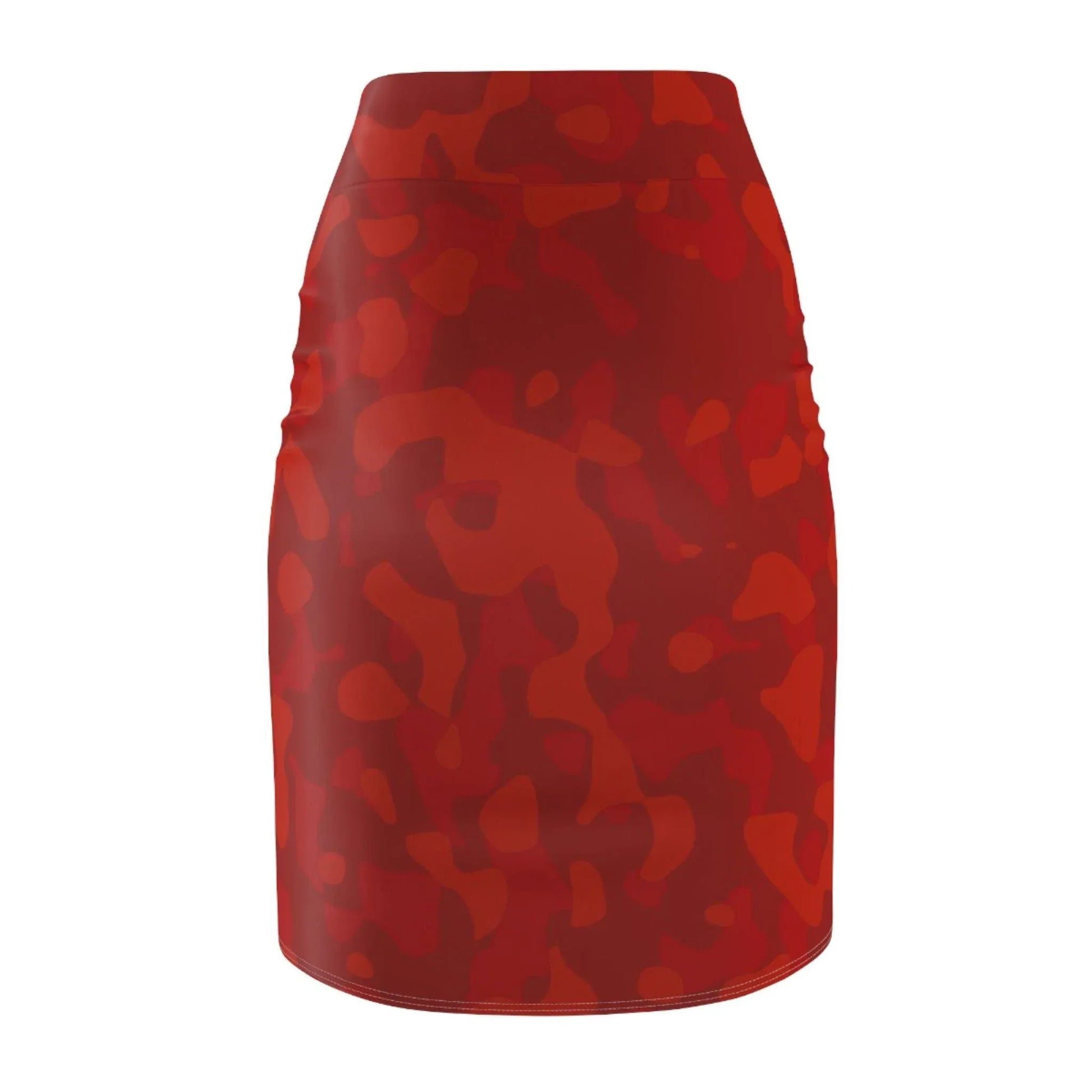 red-camouflage-bleistiftrock-fur-damen-eleganter-mid-waist-rock-mit-stretch-komfort-bleistiftrock-jlr-design-5 - JLR Design