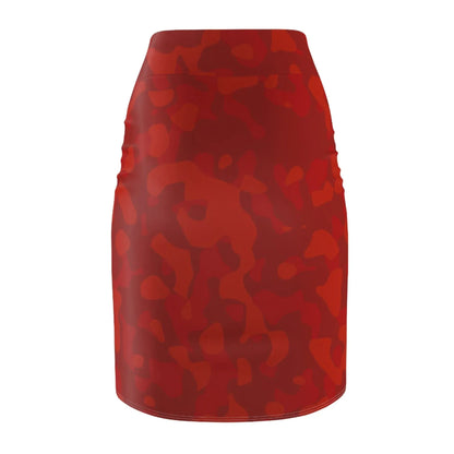 red-camouflage-bleistiftrock-fur-damen-eleganter-mid-waist-rock-mit-stretch-komfort-bleistiftrock-jlr-design-5 - JLR Design