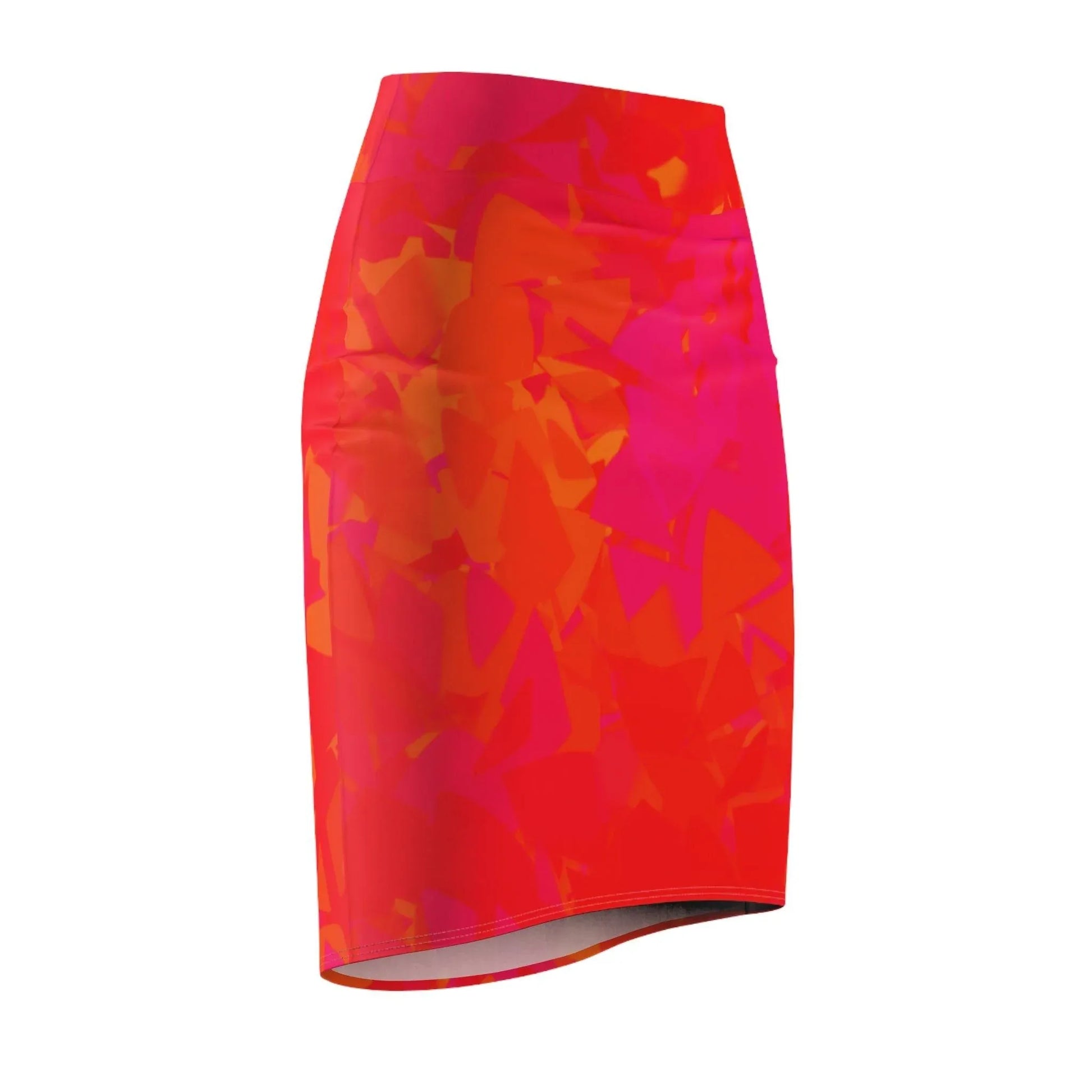 red-crystal-bleistiftrock-fur-damen-eleganter-mid-waist-rock-mit-stretch-komfort-bleistiftrock-jlr-design-4 - JLR Design