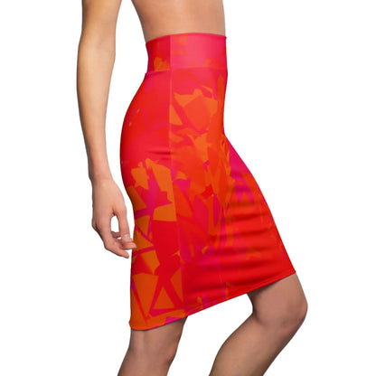 red-crystal-bleistiftrock-fur-damen-eleganter-mid-waist-rock-mit-stretch-komfort-bleistiftrock-jlr-design-7 - JLR Design