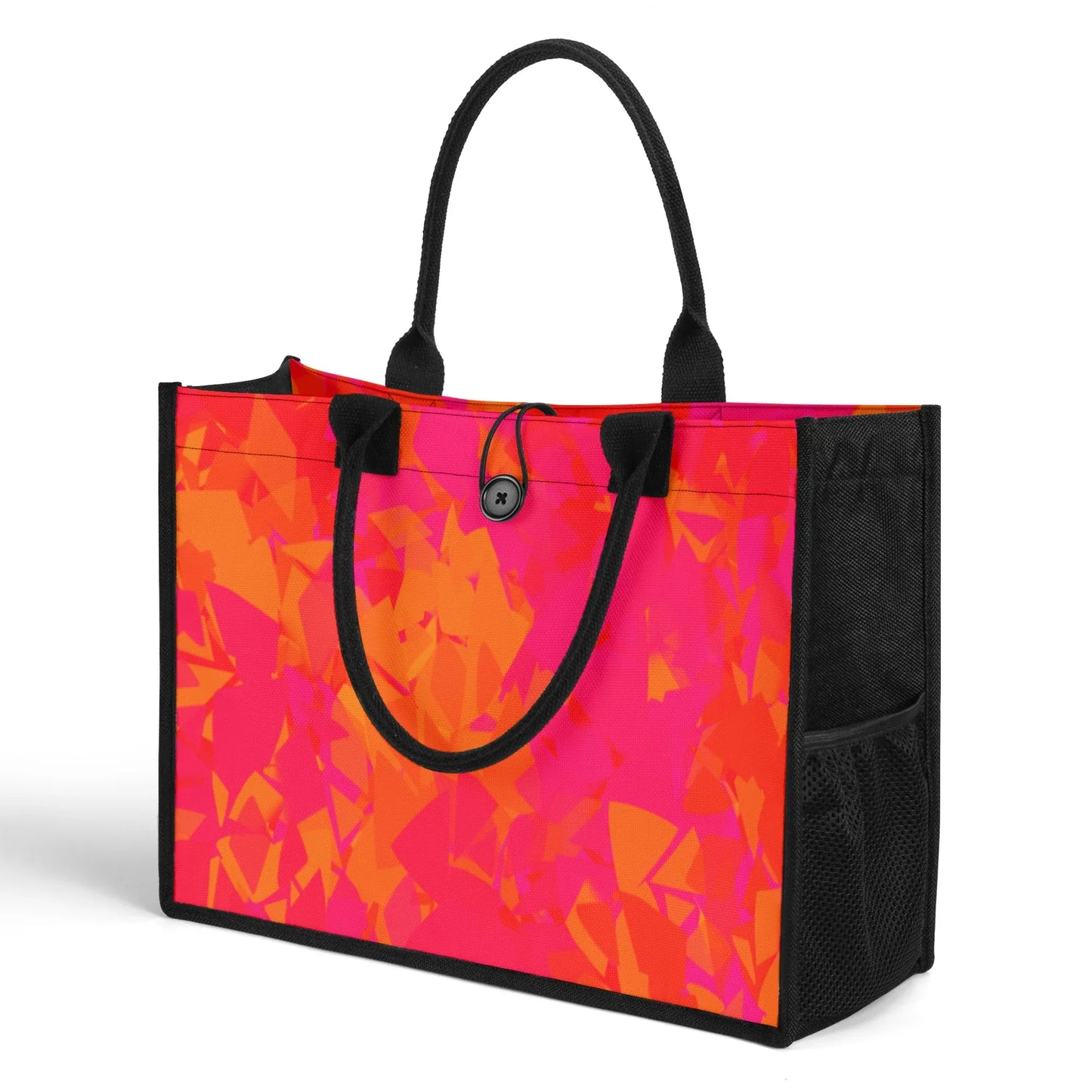 red-crystal-canvas-shopper-tasche-einkaufstasche-jlr-design-3 - JLR Design