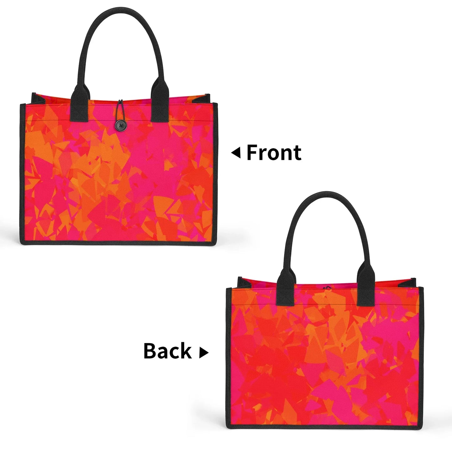 red-crystal-canvas-shopper-tasche-einkaufstasche-jlr-design-8 - JLR Design