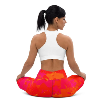 red-crystal-damen-yoga-leggings-yoga-leggings-jlr-design-3 - JLR Design