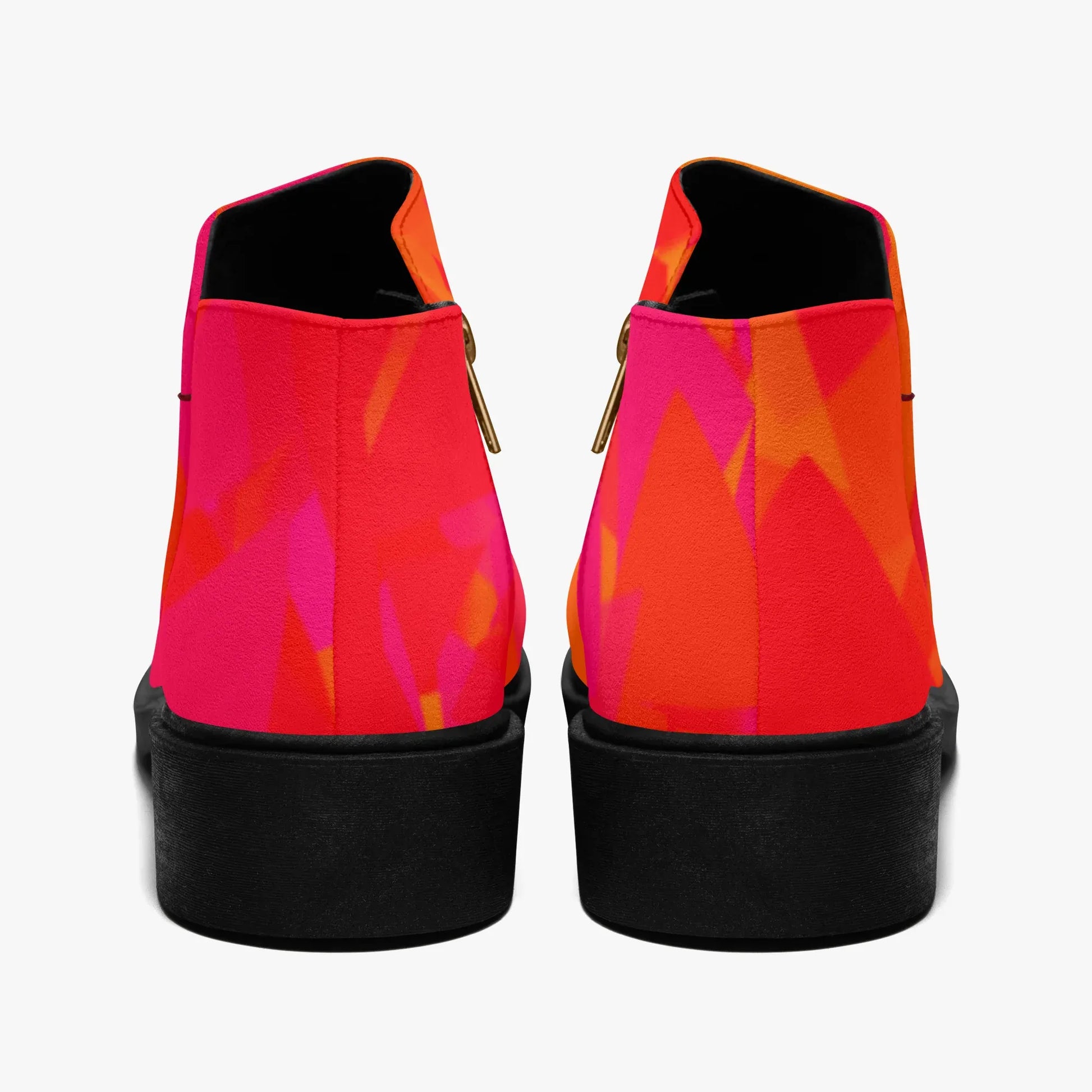 red-crystal-elegante-reissverschluss-stiefeletten-stiefeletten-jlr-design-2 - JLR Design