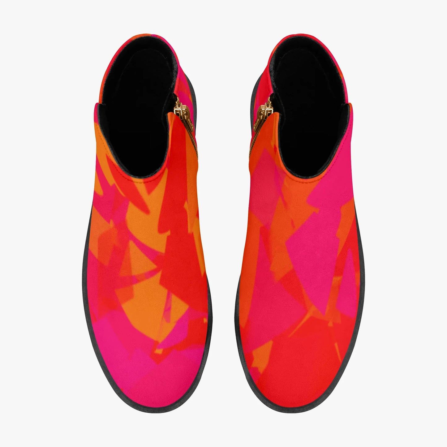 red-crystal-elegante-reissverschluss-stiefeletten-stiefeletten-jlr-design-7 - JLR Design