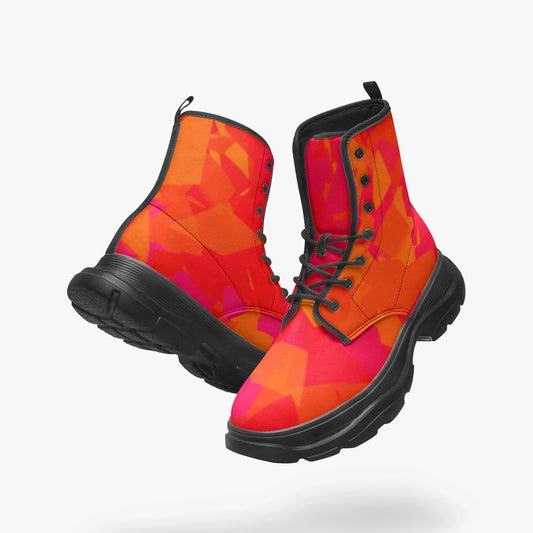 red-crystal-leather-chunky-boots-boots-jlr-design-1 - JLR Design