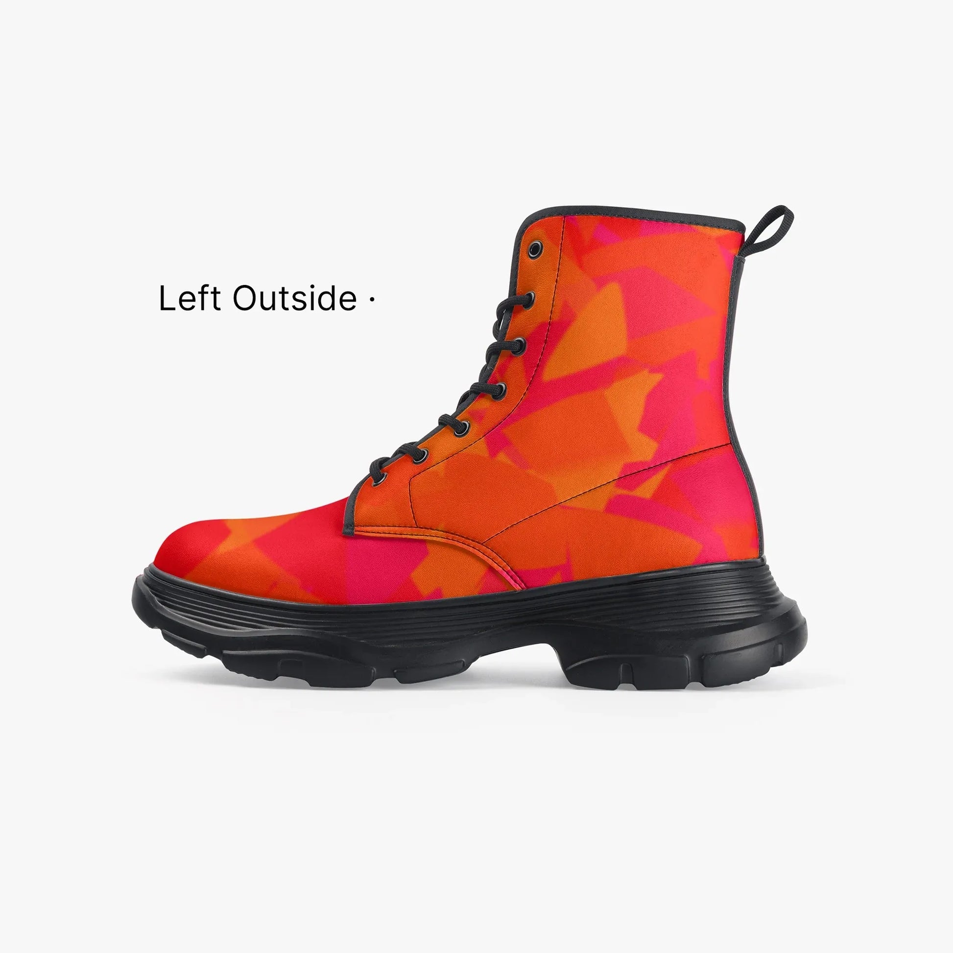 red-crystal-leather-chunky-boots-boots-jlr-design-2 - JLR Design