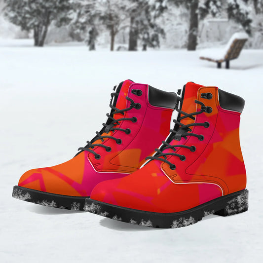 red-crystal-leder-boots-or-stylische-und-warme-winterstiefel-boots-jlr-design-1 - JLR Design