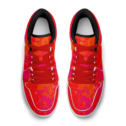 red-crystal-low-top-leder-sneaker-fur-damen-sneaker-jlr-design-14 - JLR Design