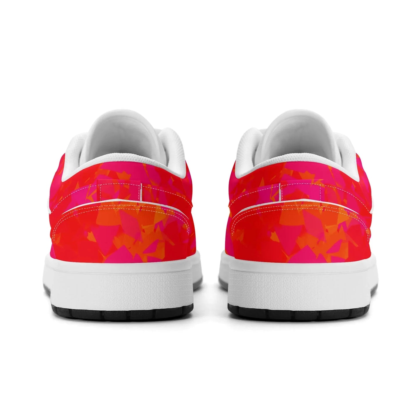 red-crystal-low-top-leder-sneaker-fur-damen-sneaker-jlr-design-6 - JLR Design