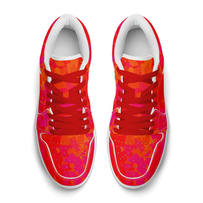 red-crystal-low-top-leder-sneaker-fur-damen-sneaker-jlr-design-7 - JLR Design