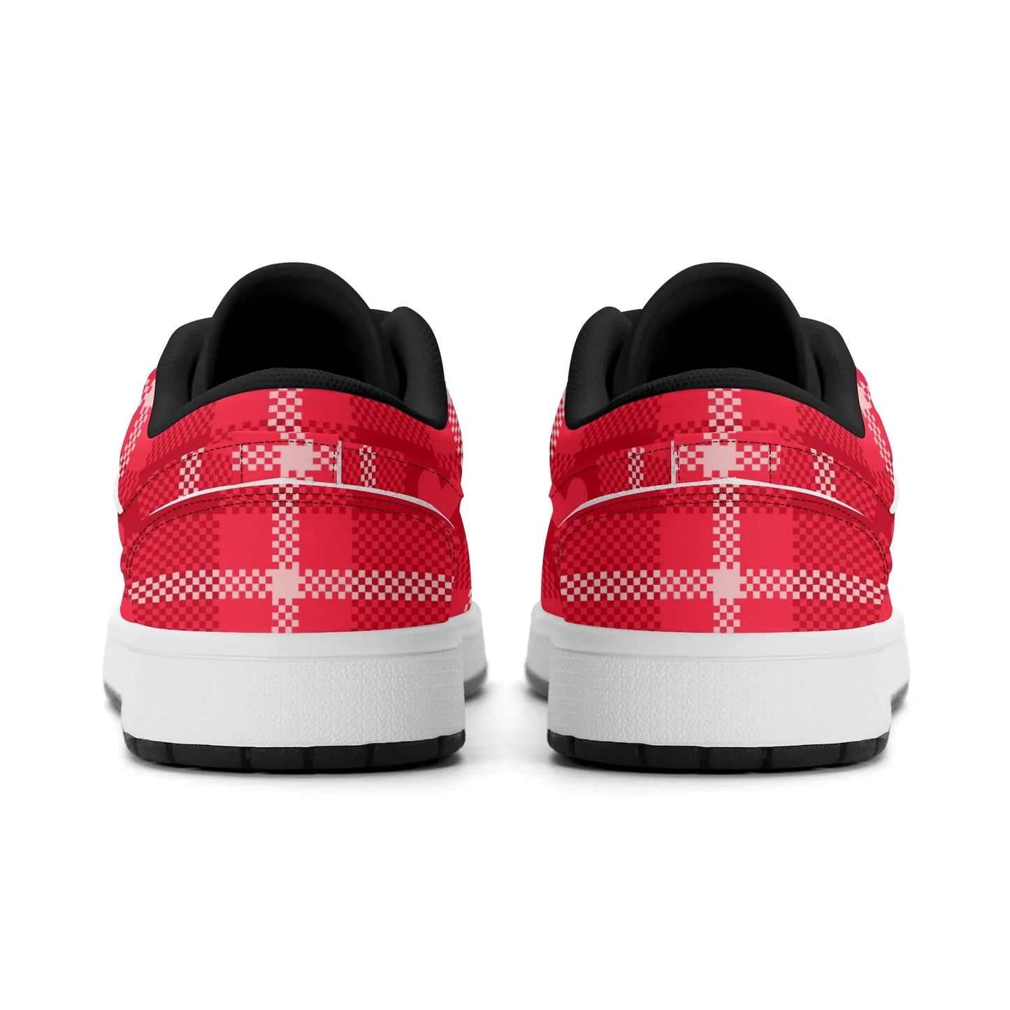 red-flanell-heart-low-top-leder-sneaker-fur-damen-sneaker-jlr-design-13 - JLR Design