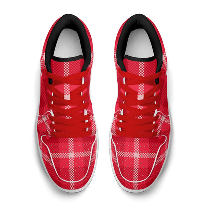 red-flanell-heart-low-top-leder-sneaker-fur-damen-sneaker-jlr-design-14 - JLR Design