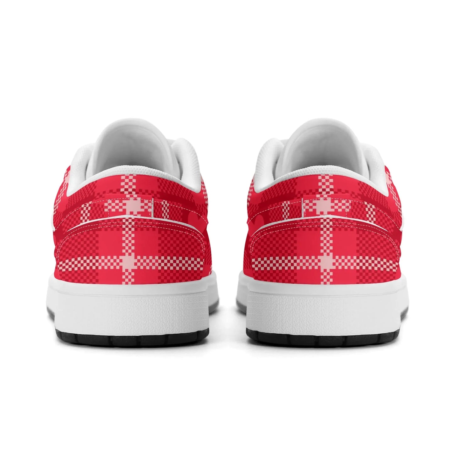 red-flanell-heart-low-top-leder-sneaker-fur-damen-sneaker-jlr-design-6 - JLR Design