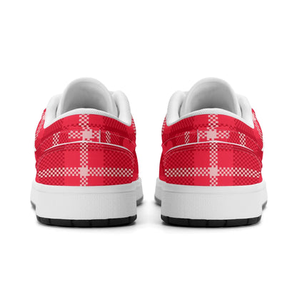 red-flanell-heart-low-top-leder-sneaker-fur-damen-sneaker-jlr-design-6 - JLR Design