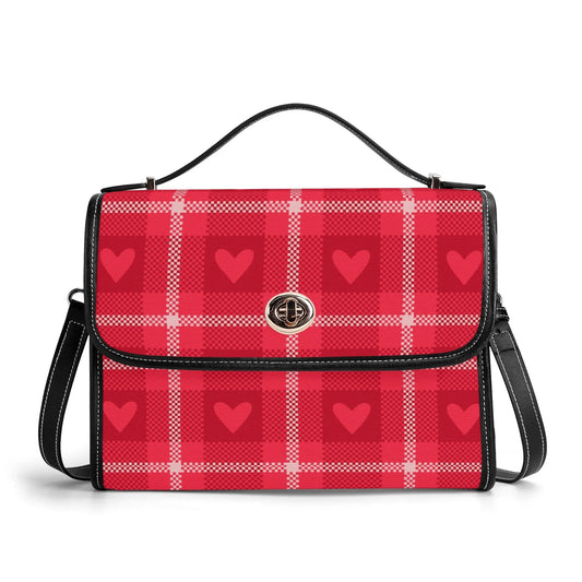 red-flanell-hearts-satchel-bag-umhangetasche-umhangetasche-jlr-design-1 - JLR Design