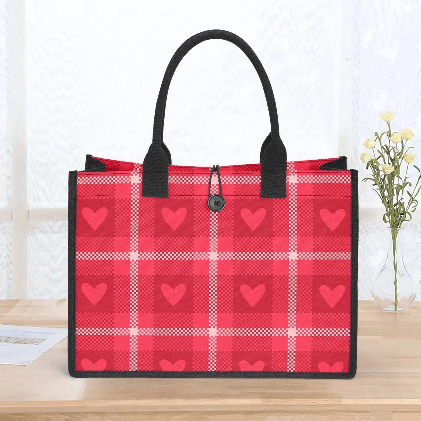 red-heart-canvas-shopper-tasche-einkaufstasche-jlr-design-4 - JLR Design