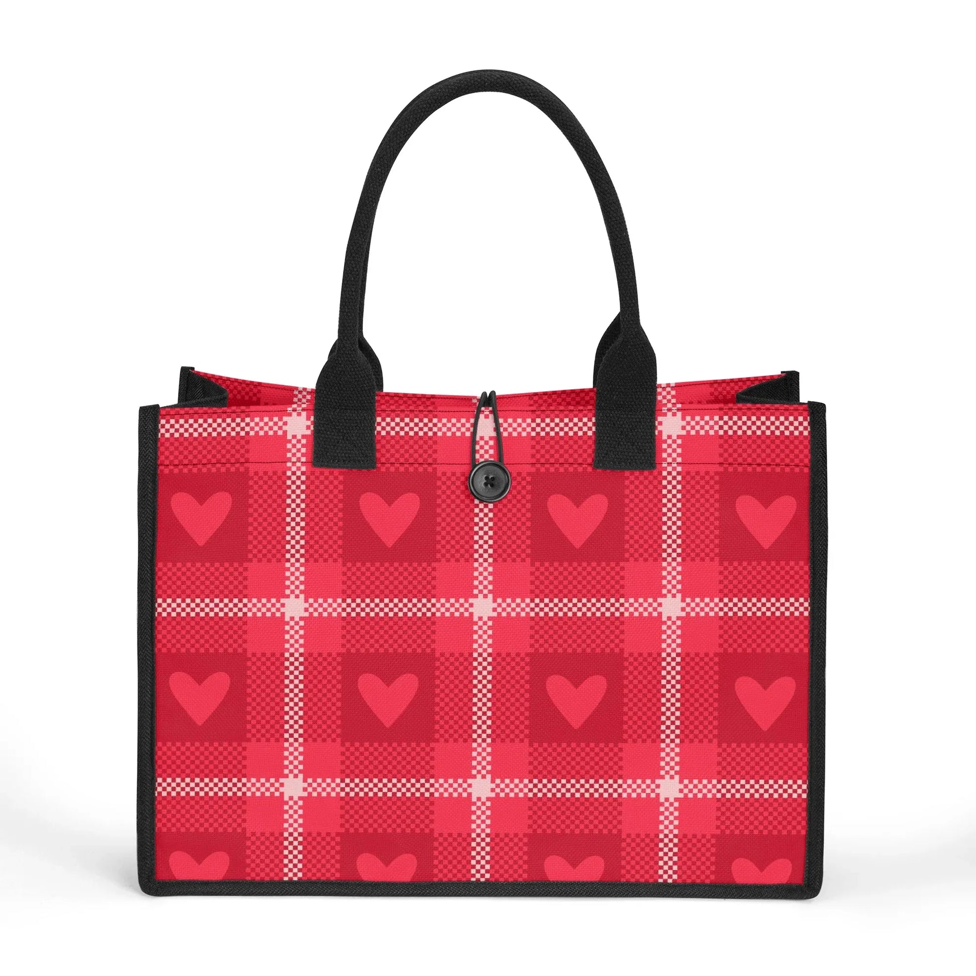 red-heart-premium-canvas-shopper-tasche-tragetasche-jlr-design-1 - JLR Design