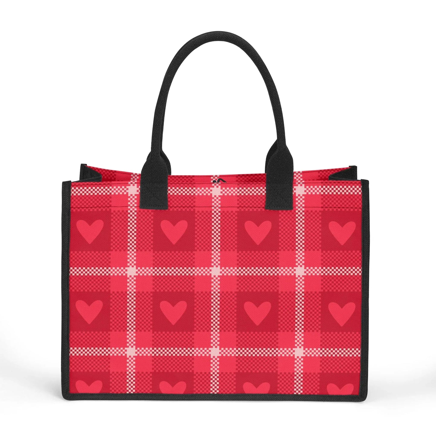 red-heart-premium-canvas-shopper-tasche-tragetasche-jlr-design-2 - JLR Design