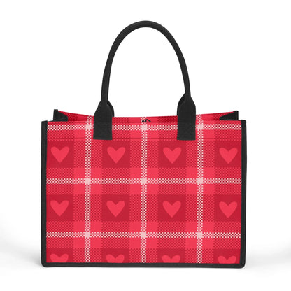 red-heart-premium-canvas-shopper-tasche-tragetasche-jlr-design-2 - JLR Design