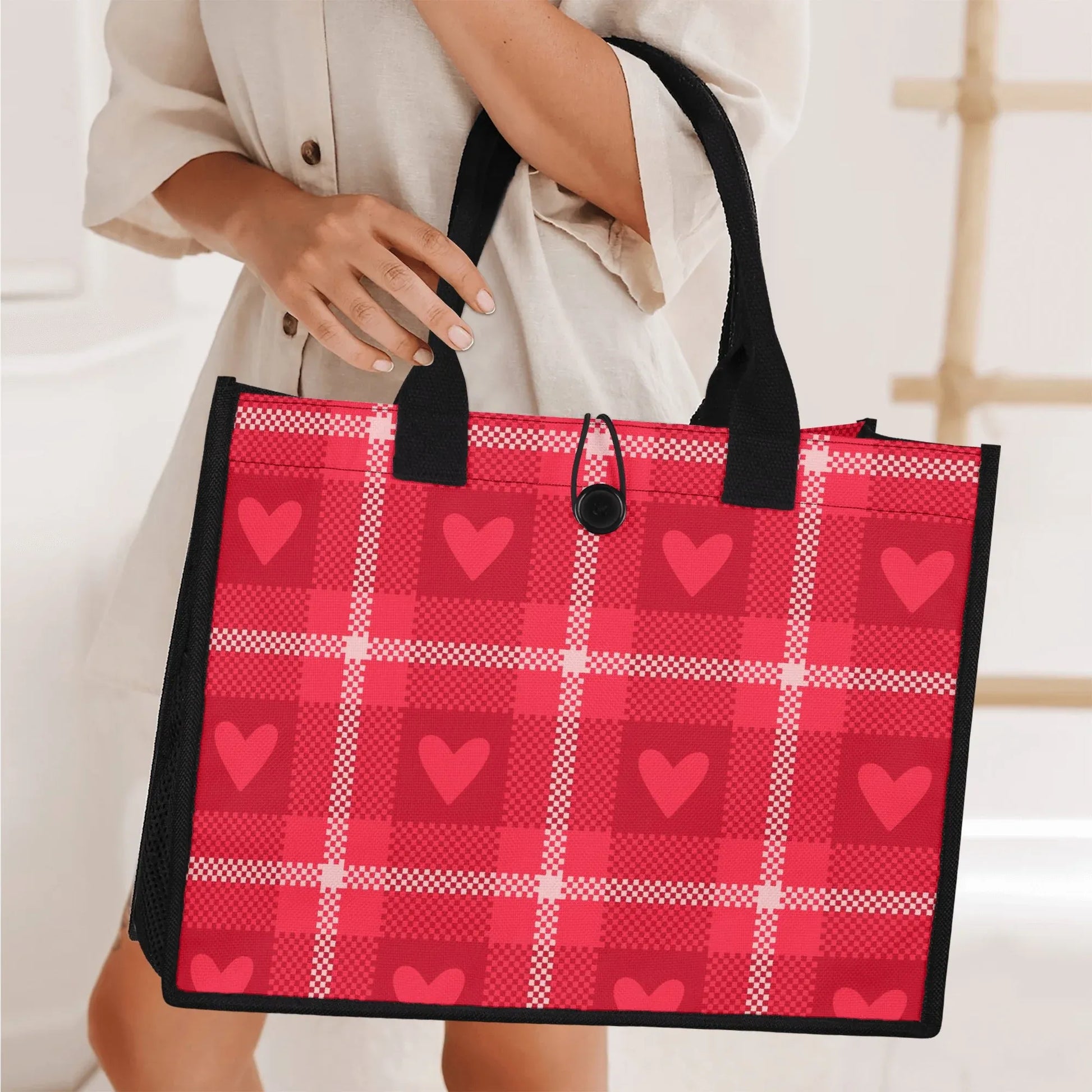 red-heart-premium-canvas-shopper-tasche-tragetasche-jlr-design-6 - JLR Design