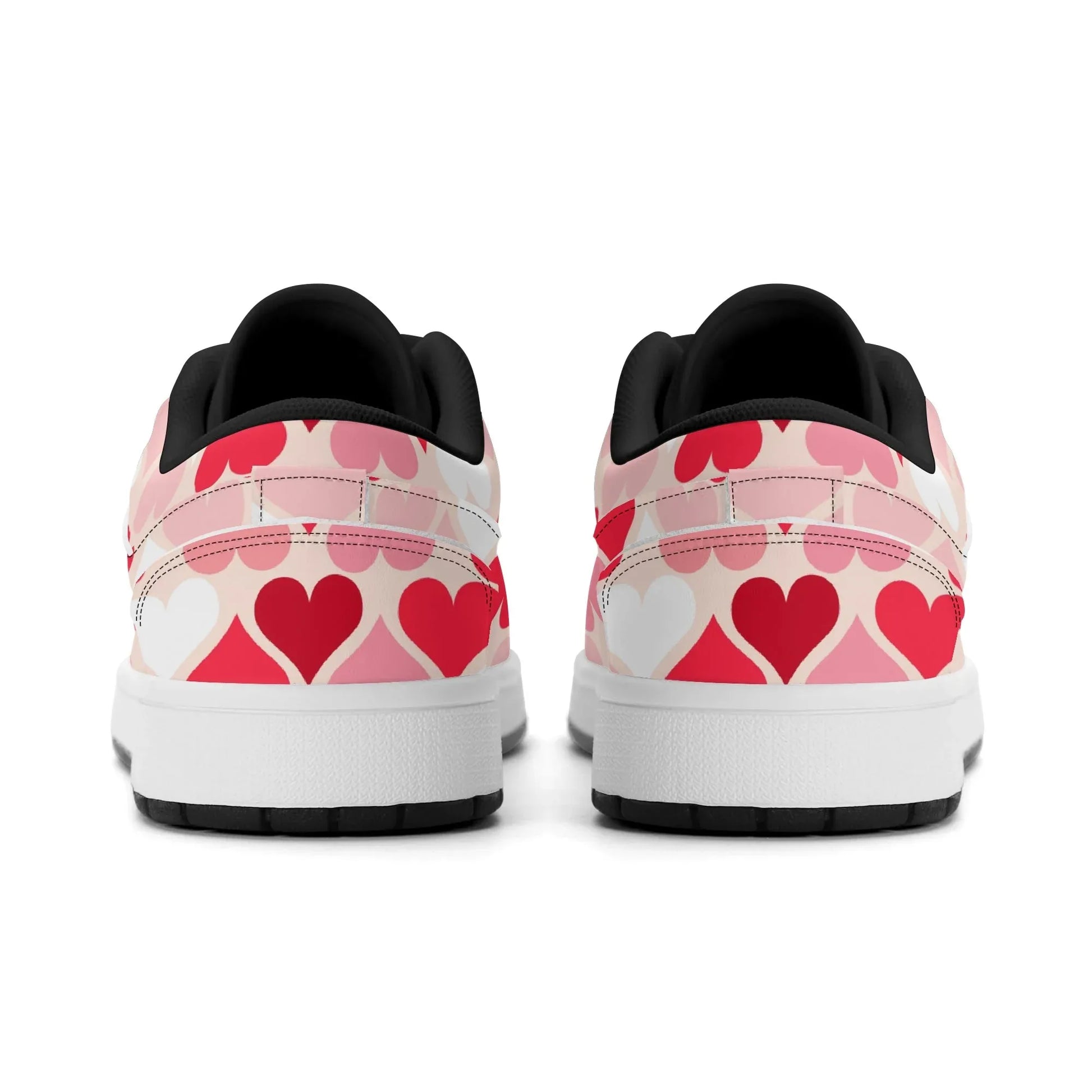 red-hearts-low-top-leder-sneaker-fur-herren-sneaker-jlr-design-13 - JLR Design
